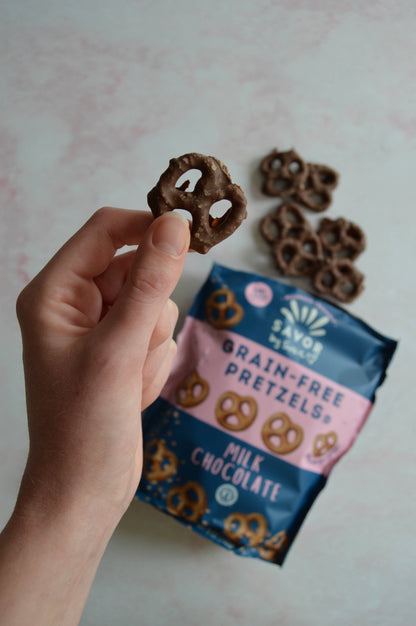 GF Milk Choco Pretzels