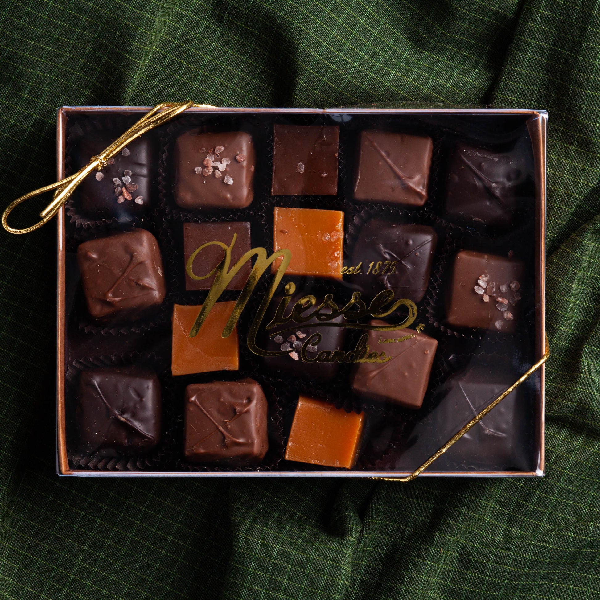 Assorted Chocolate Caramels Box from Miesse Candies